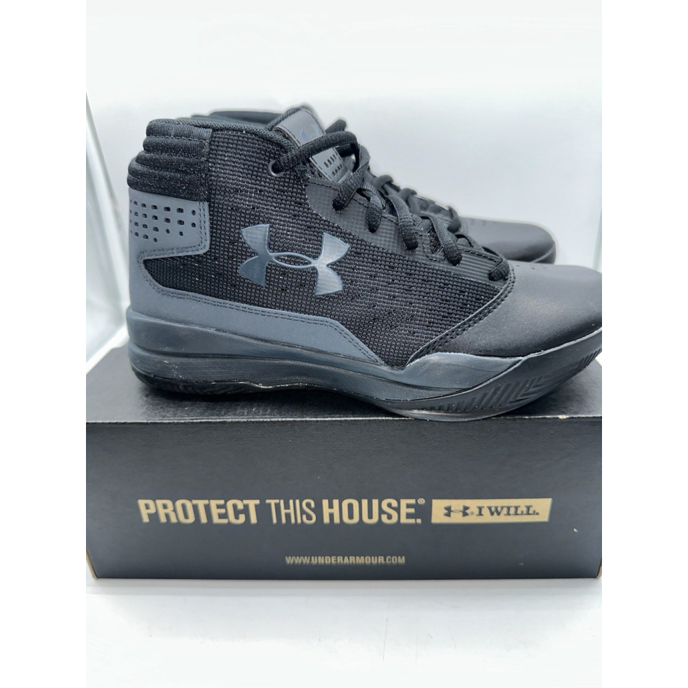 Under Armour BGS Jet‎ 2017 Black Basketball Shoes Youth 4.5Y NWB